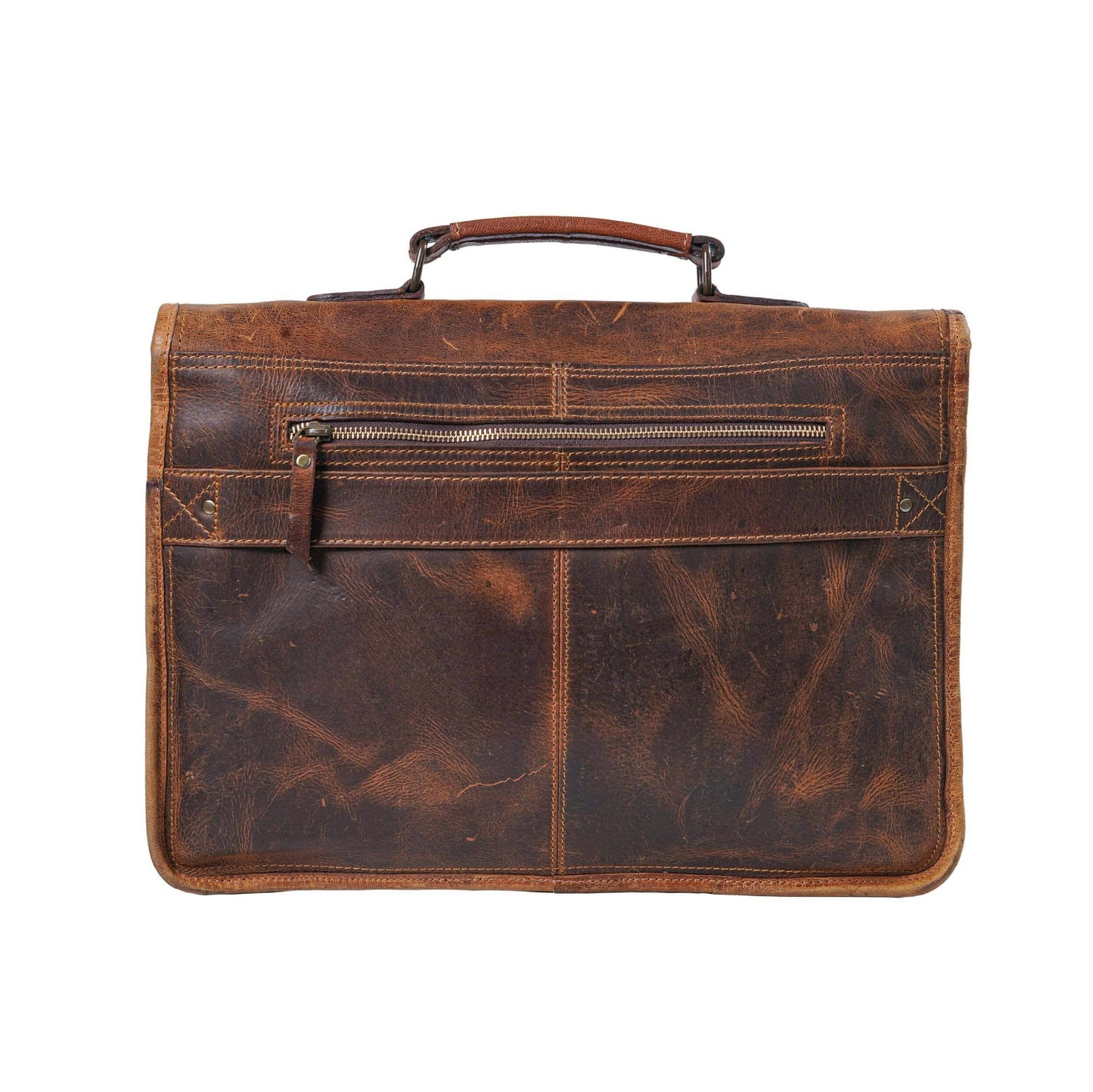 Buffalo Leather Briefcase/ Laptop Bag