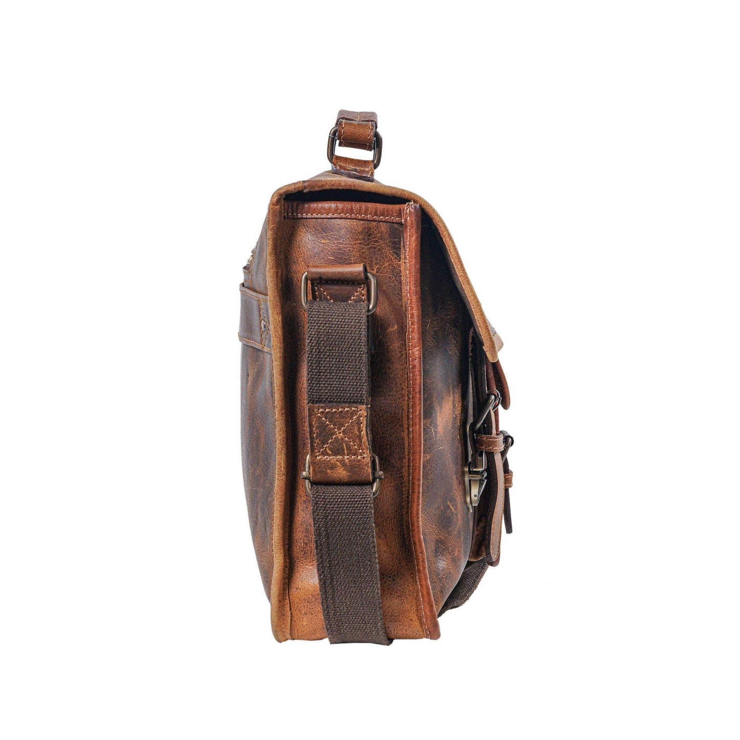 Buffalo Leather Briefcase/ Laptop Bag