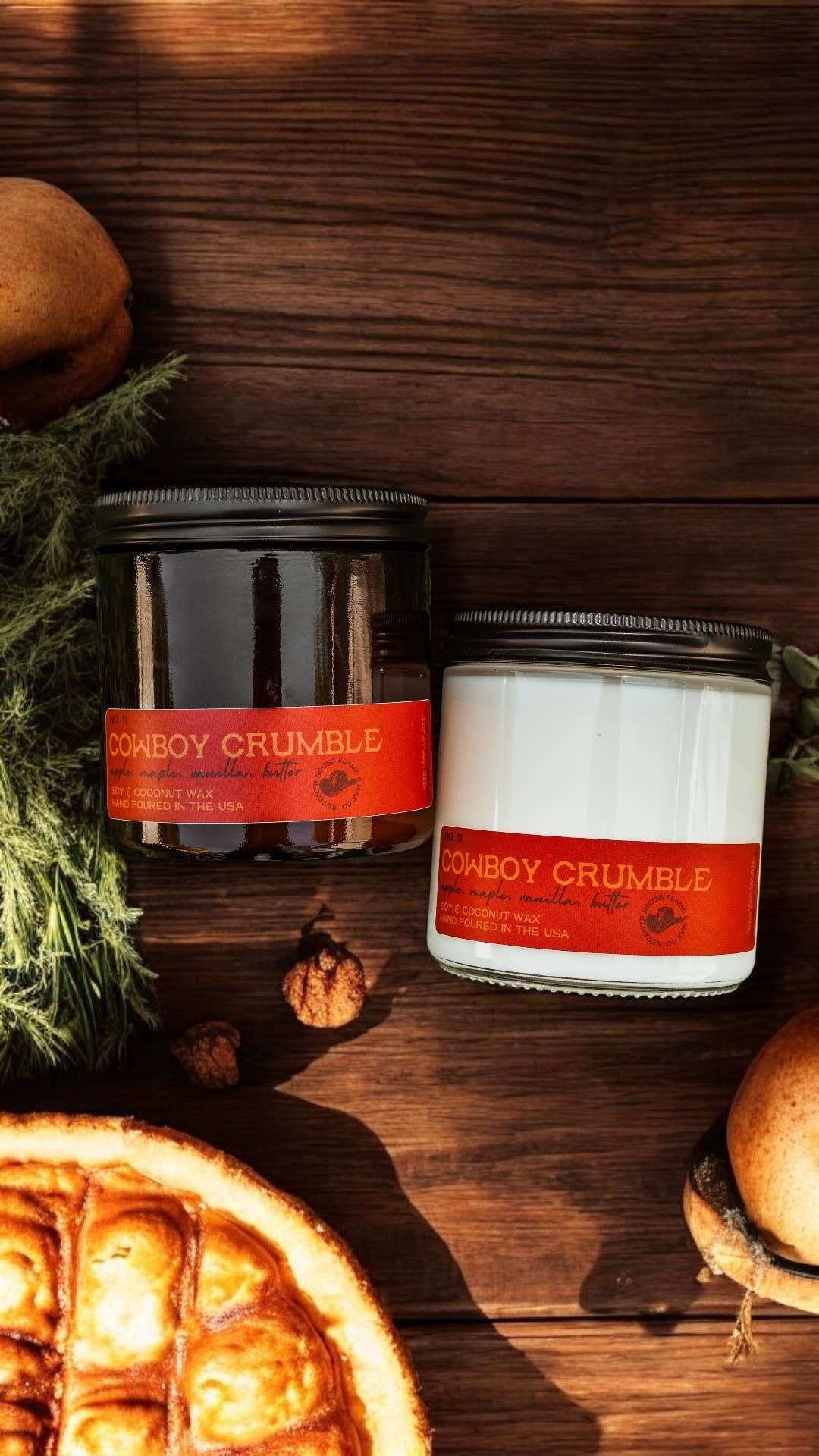 COWBOY CRUMBLE - Apple, Maple, Butter Candle