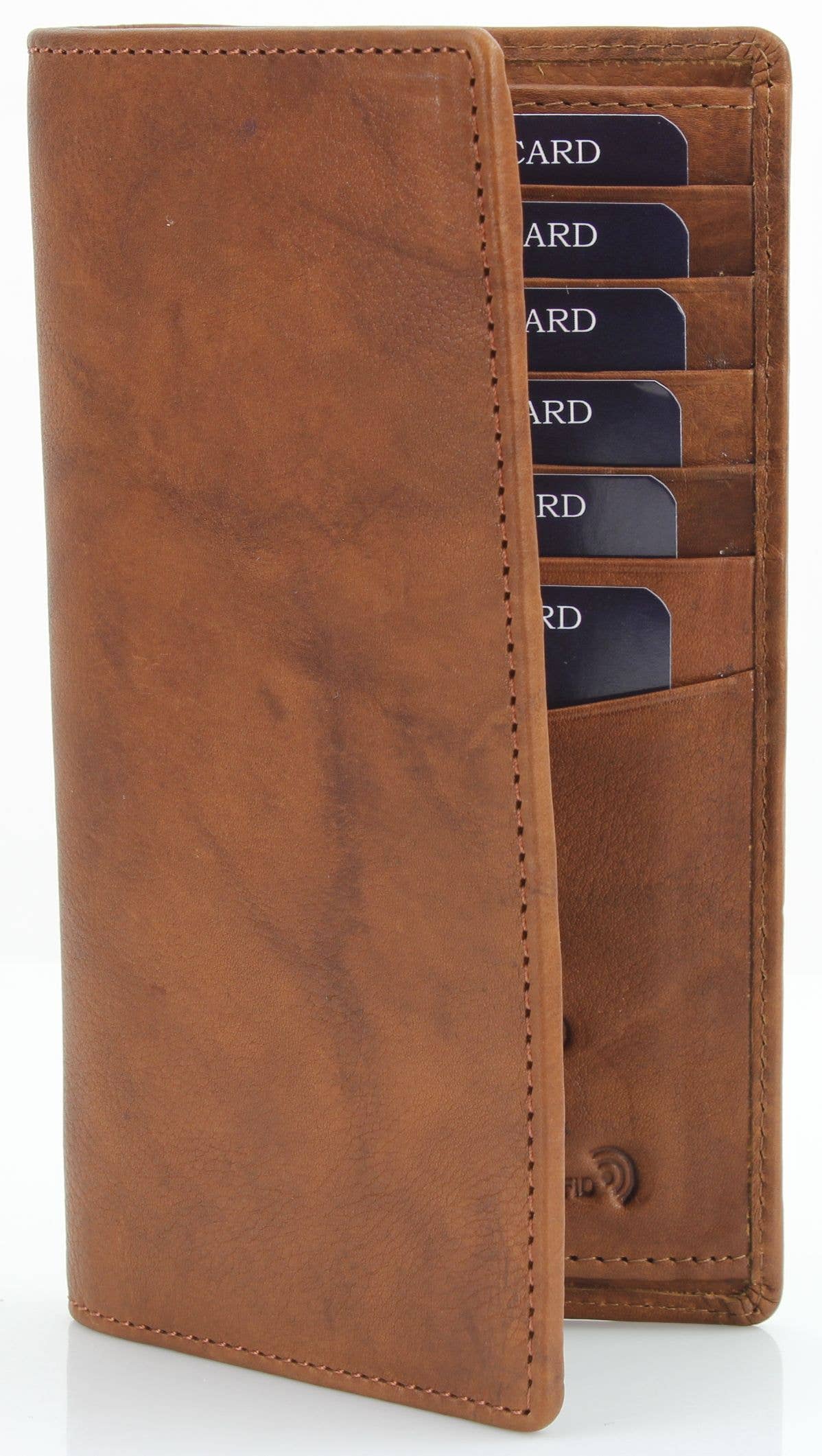 American Bison Oil Pull Up Rodeo Bifold Wallet 15727