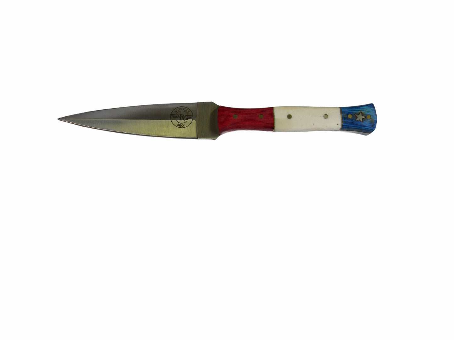 Ruddock Bros - Lone Star Letter Opener - 4" Fixed Blade - Stainless Steel