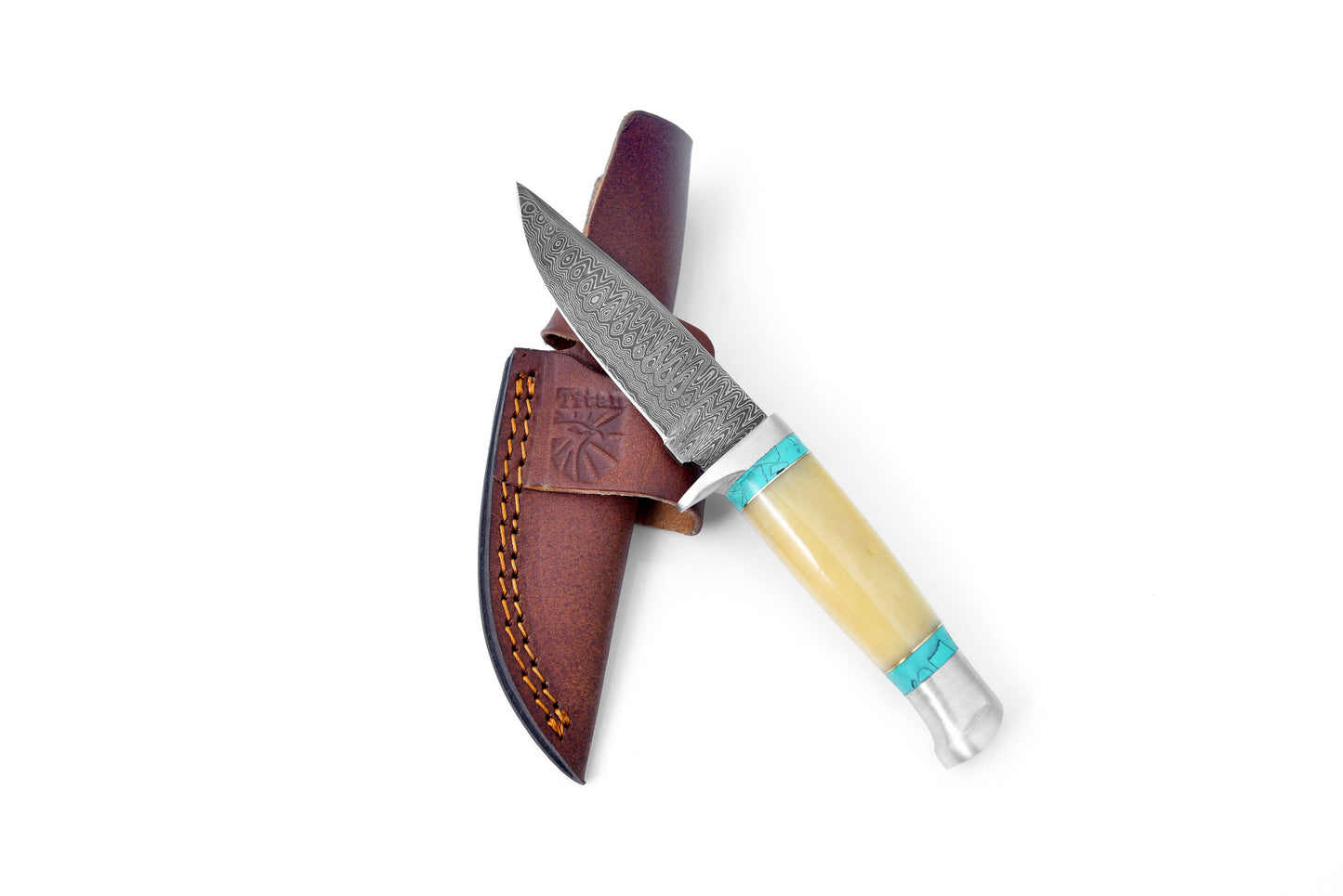 TITAN/ Camping & Hunting Knife/ Bone Handle TK-111