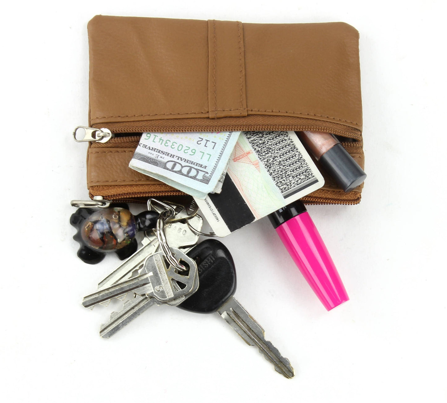 Cowhide Coin Purse 3003