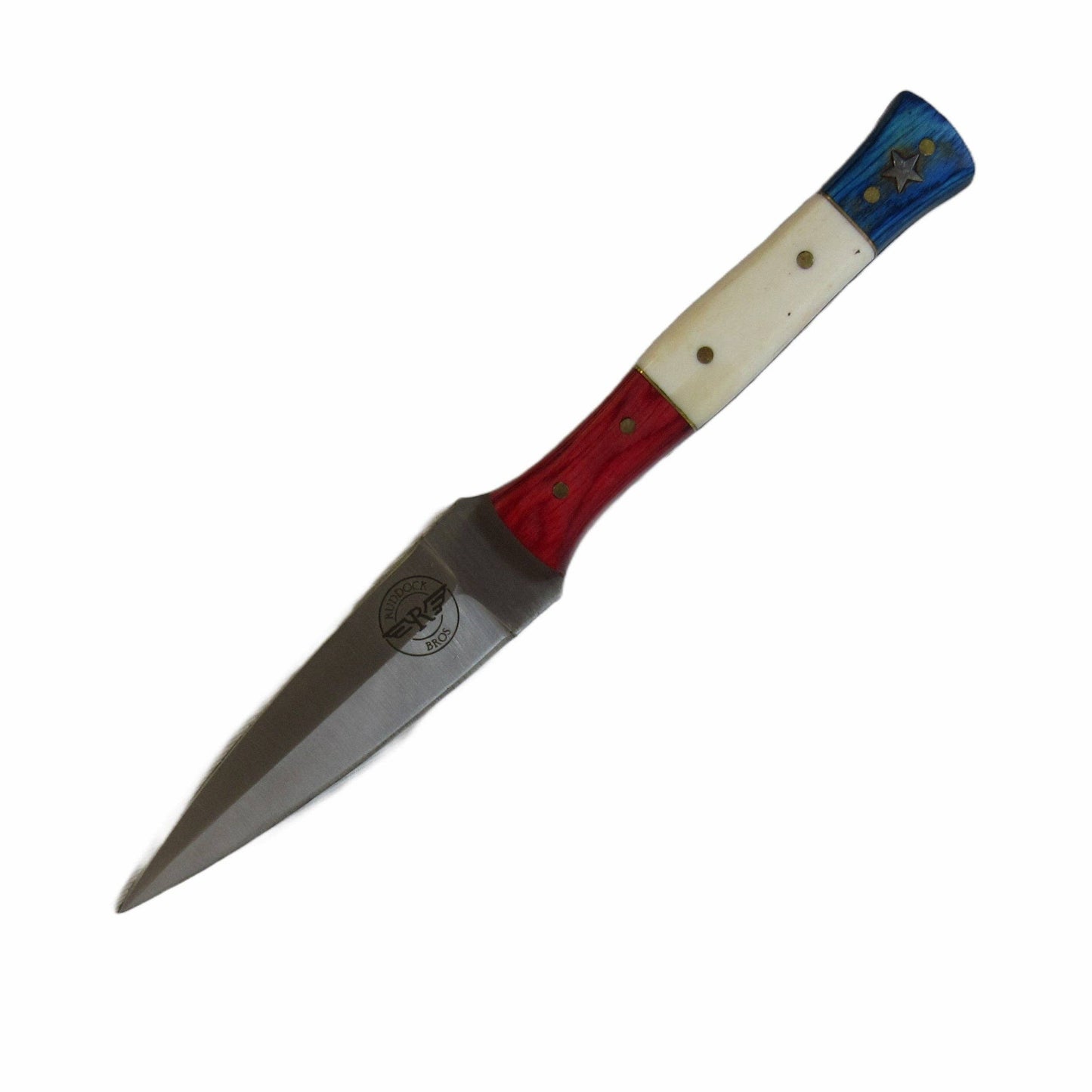 Ruddock Bros - Lone Star Letter Opener - 4" Fixed Blade - Stainless Steel