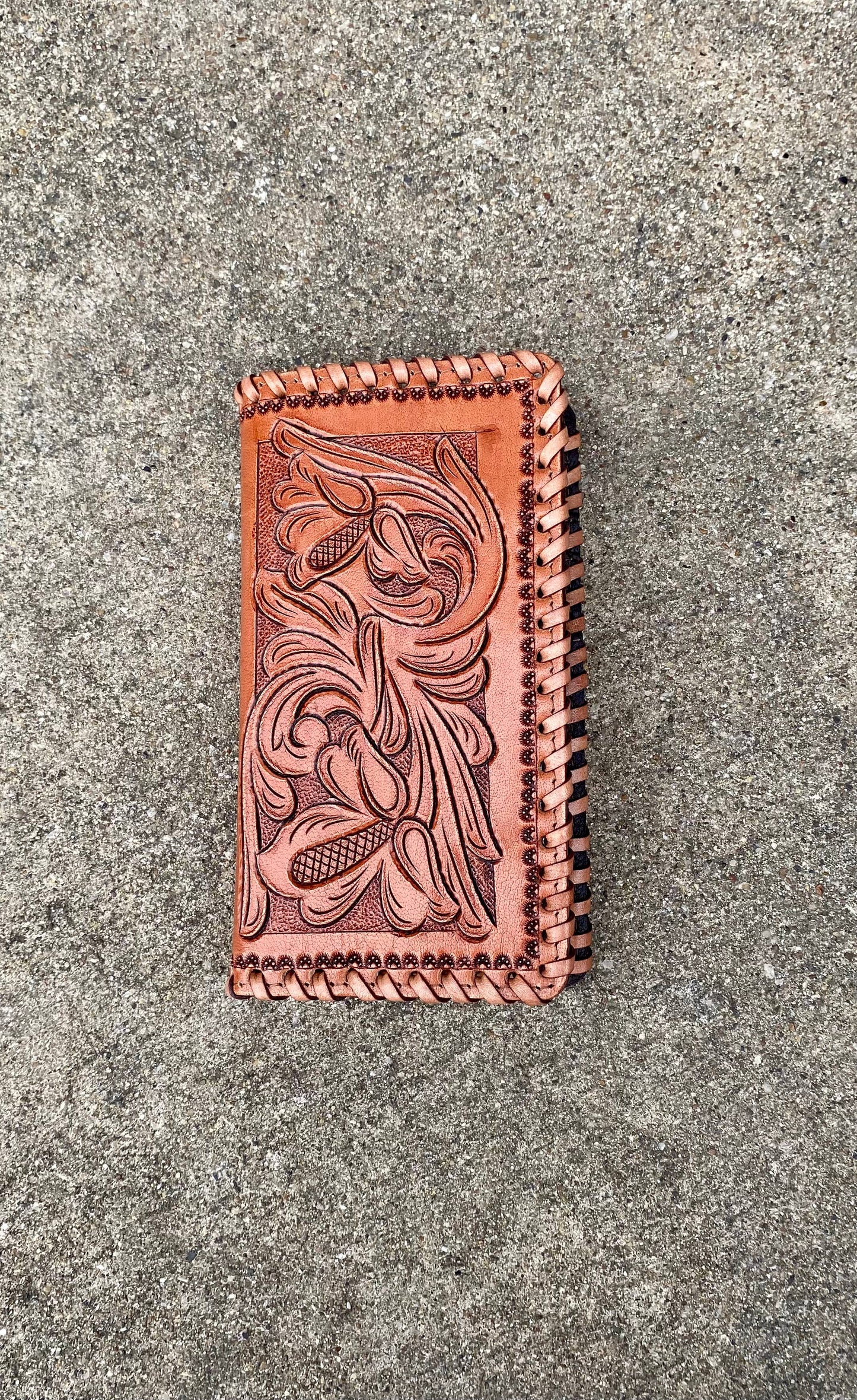 Jimmy Classic Tooled Mens Wallet