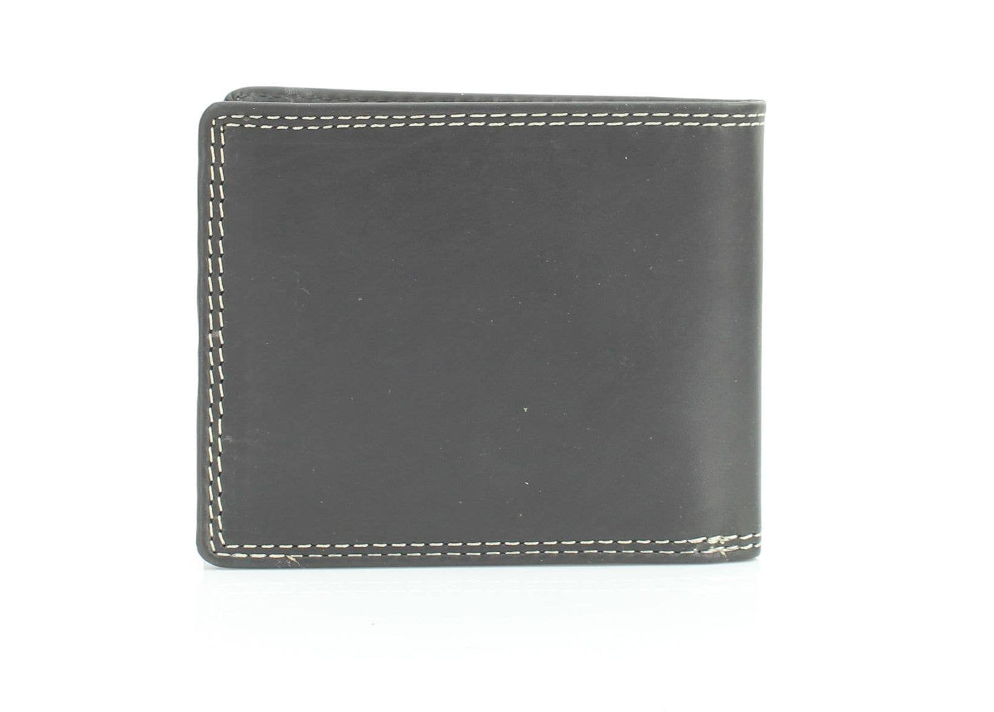 Oil Pull Up Embossed Steer Bifold Wallet ABB 006