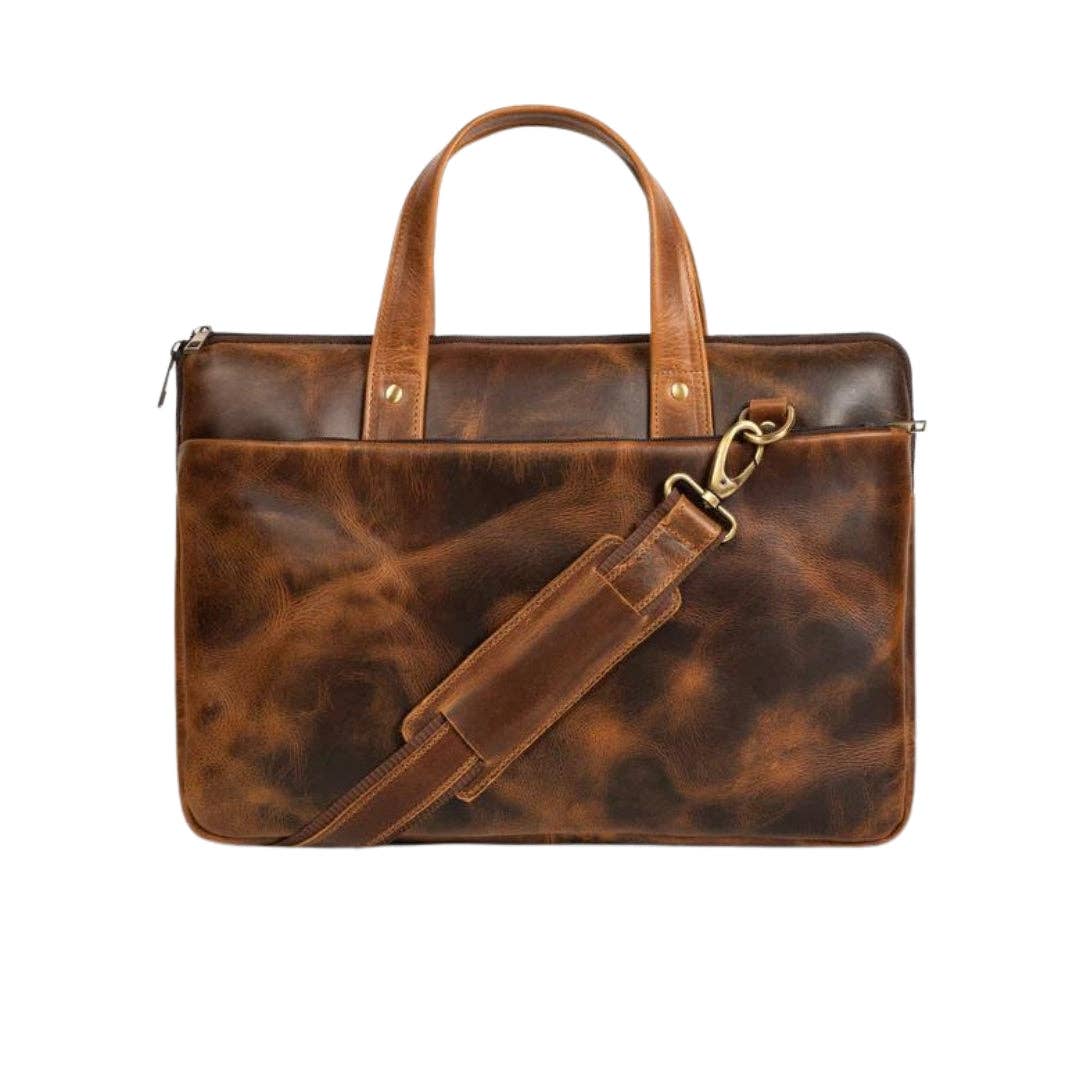 Harbor Laptop Briefcase, Tan