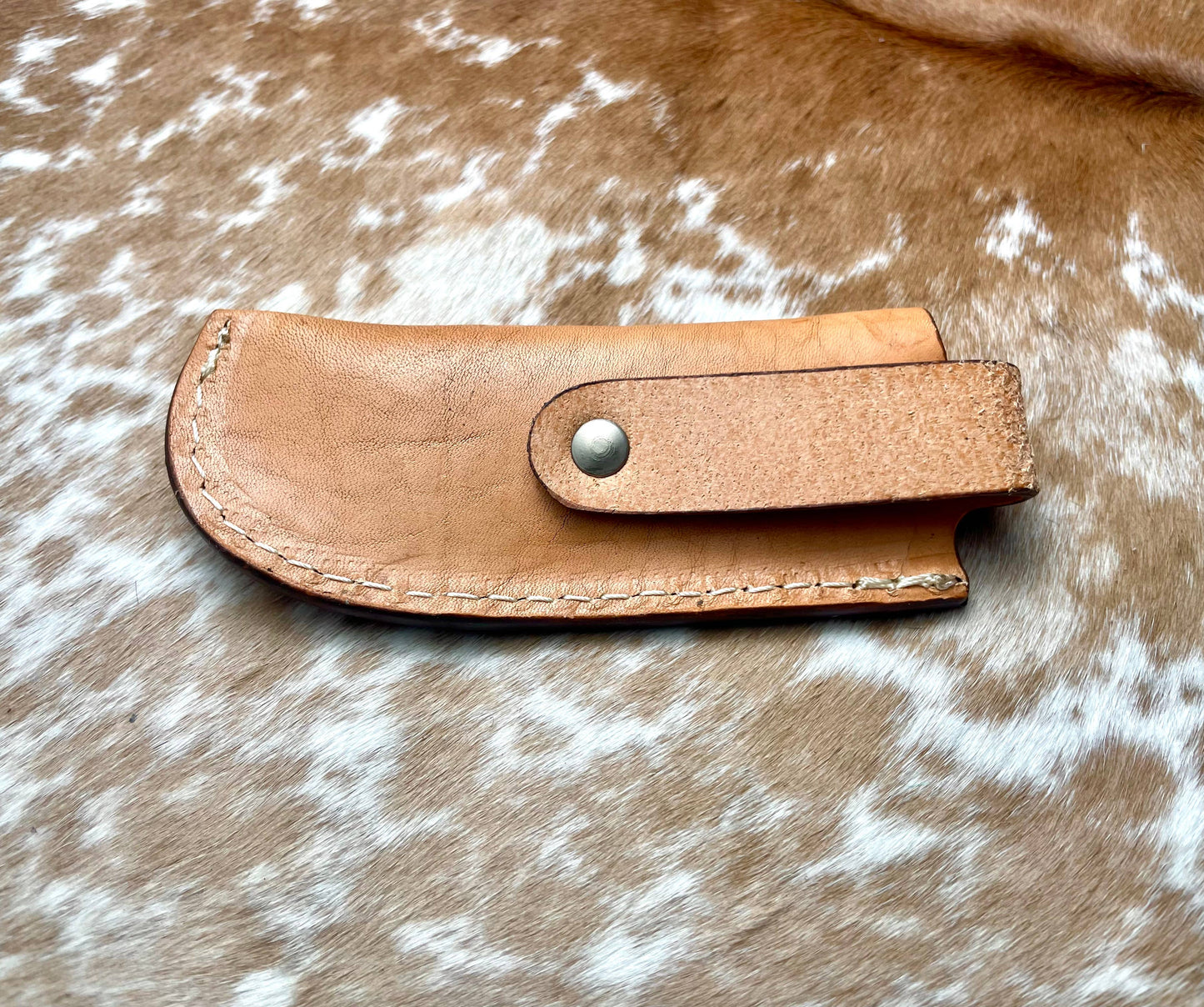 Sunflower- Hand Tooled Knife Sheath