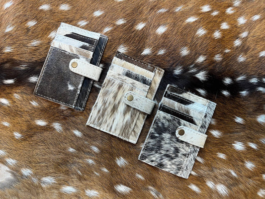 Cowhide Credit Card Wallet - Multi-purpose