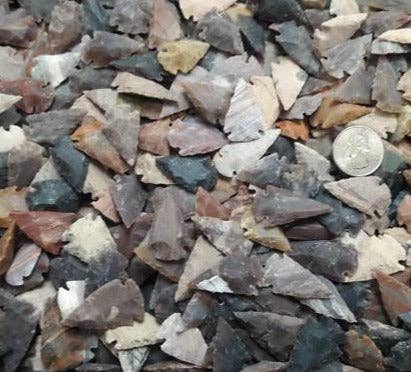 1" Showcase Quality Arrowheads - 50 Quantity