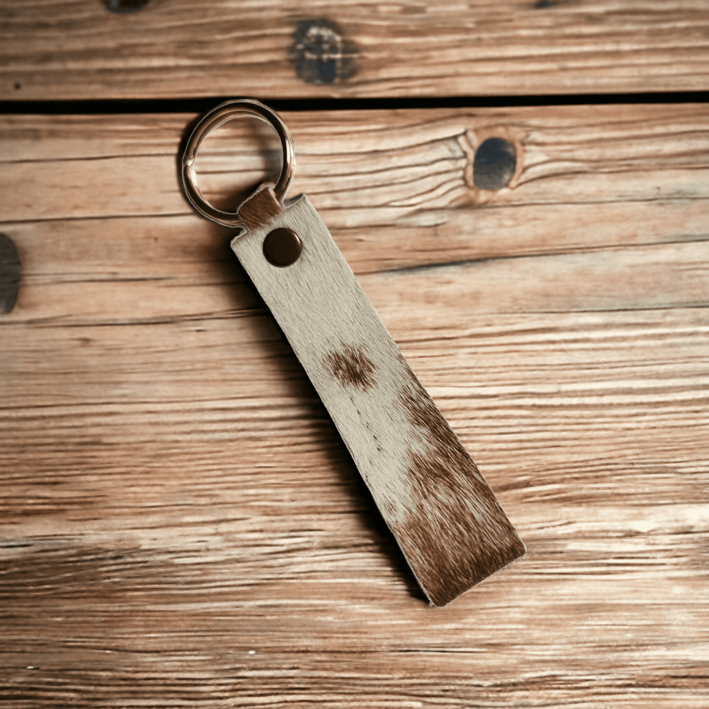 Cowhide Leather Key Chain