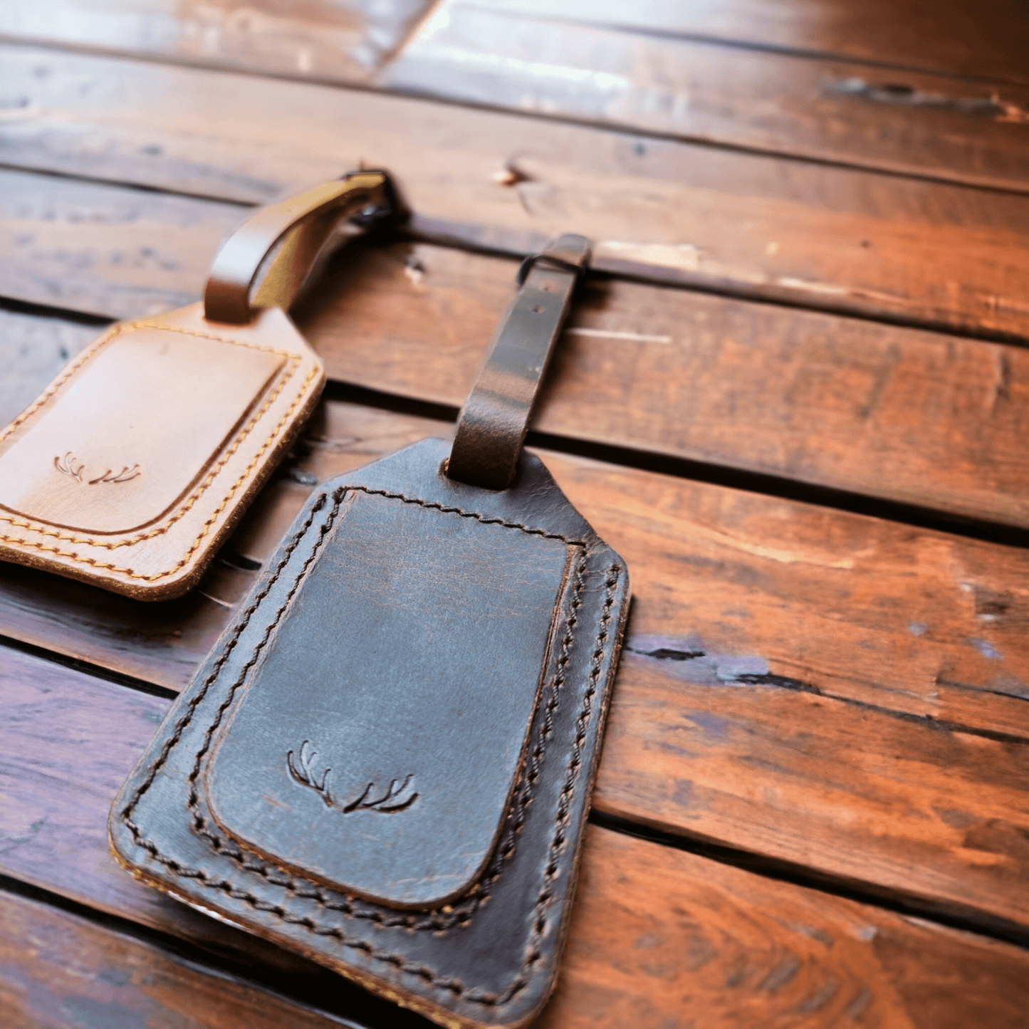 Leather Luggage Tag