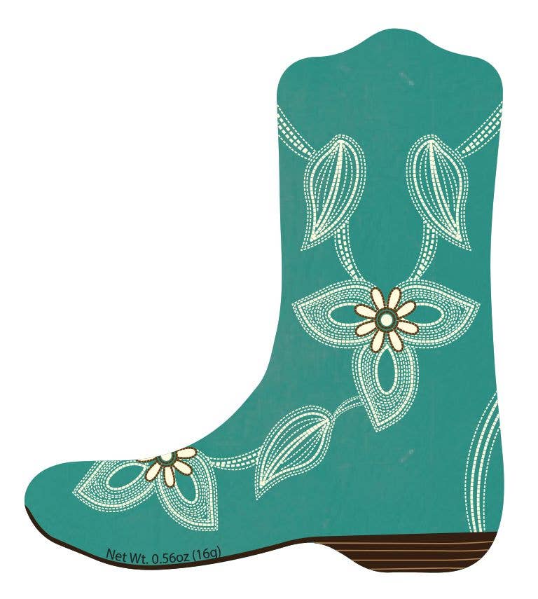 Cowboy Boot Shaped Mint Tins