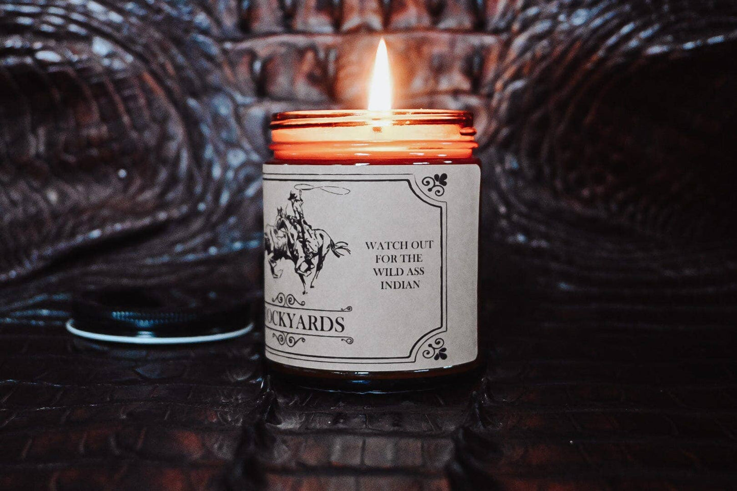 “Stockyards” Western Soy Candles | Amber Rustic Candles