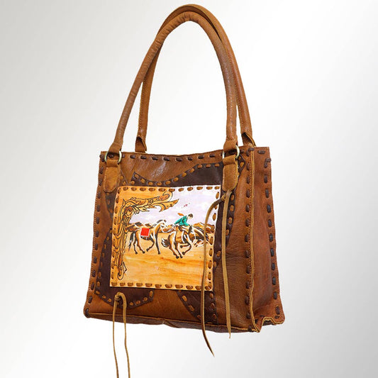 ADBGM248R23 Tote Genuine Western Leather Women Bag