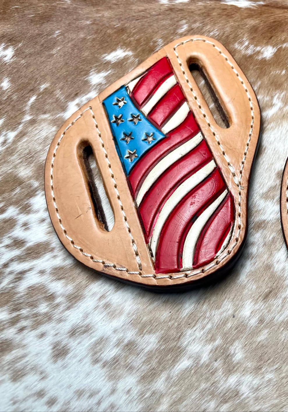 Tooled Sheath- American Flag