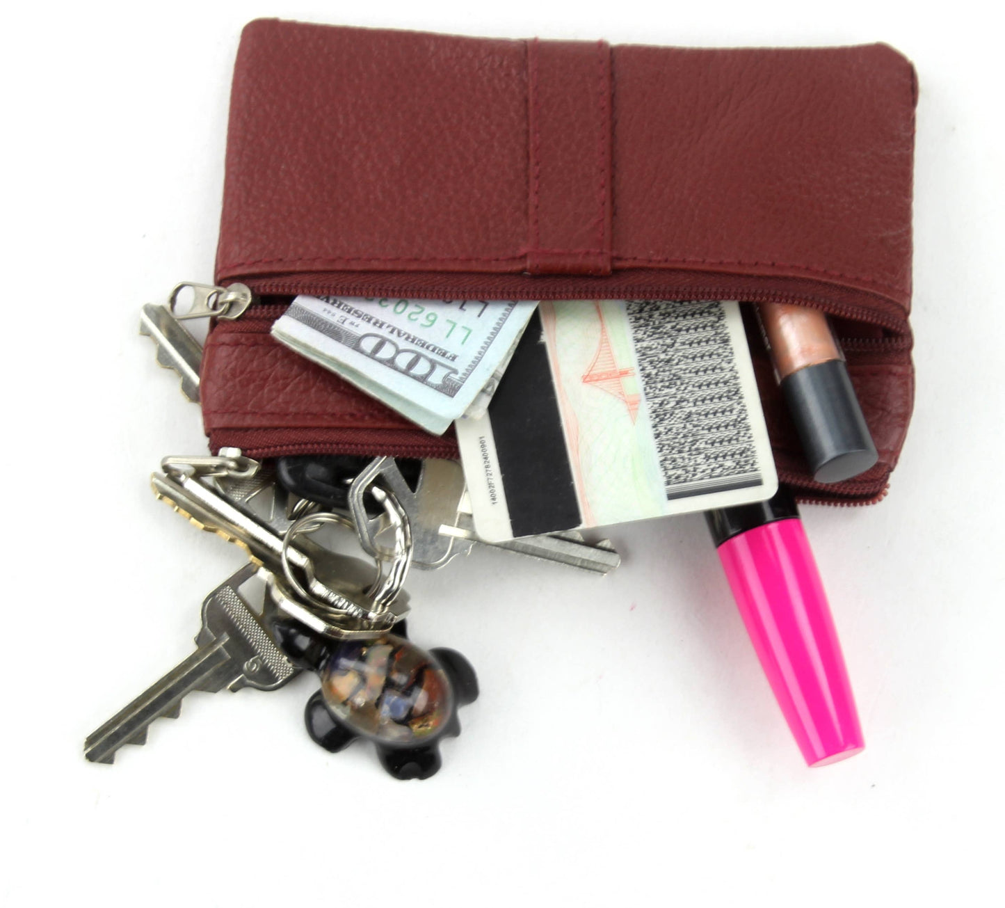 Cowhide Coin Purse 3003