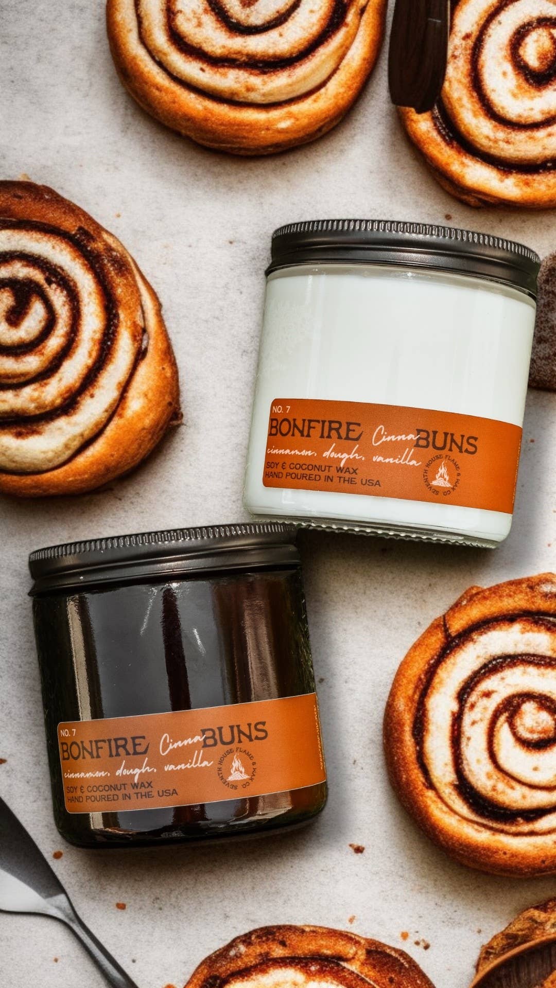 BONFIRE CINNA-BUNS - Cinnamon, Dough, Vanilla