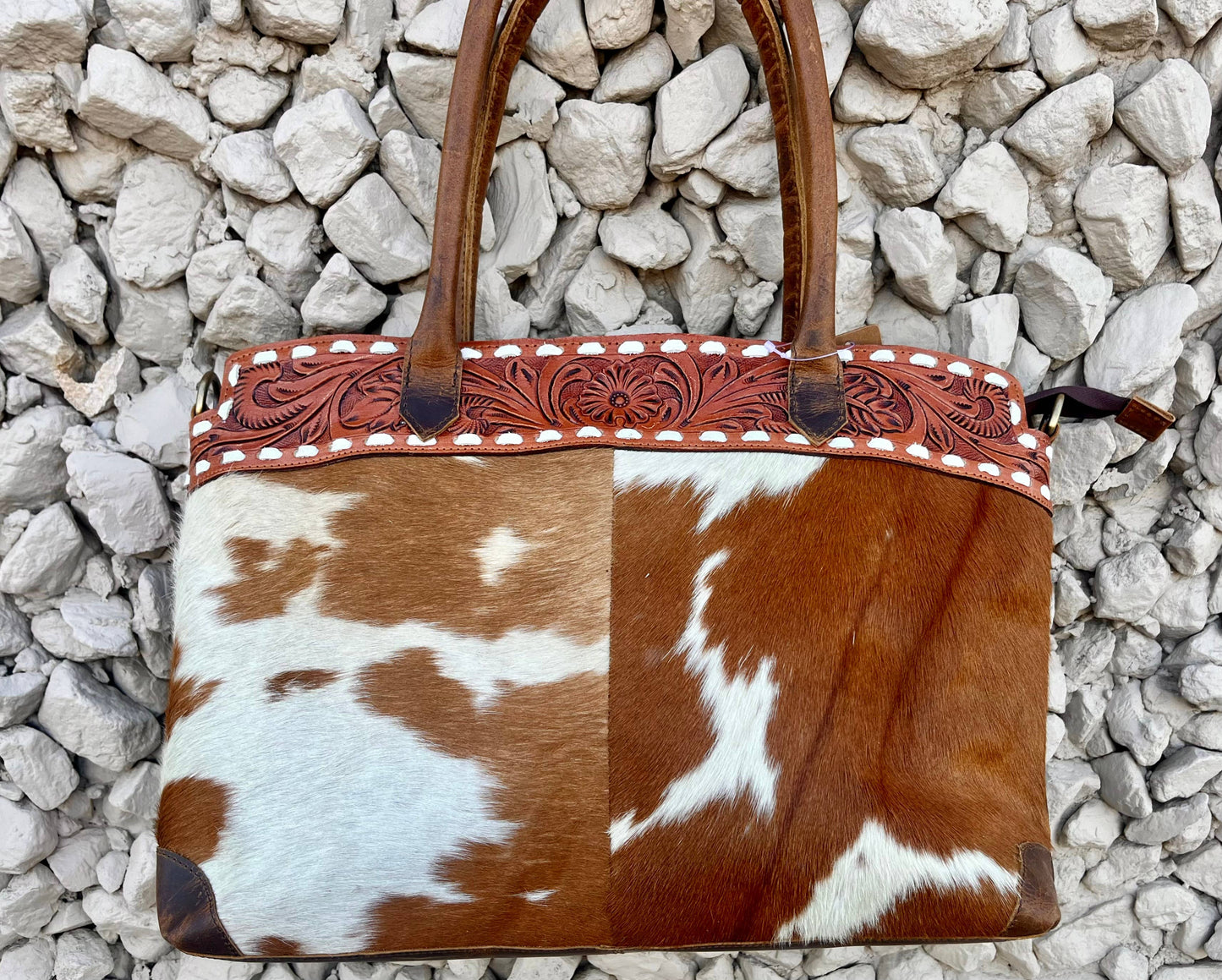 Charlotte Cowhide Purse