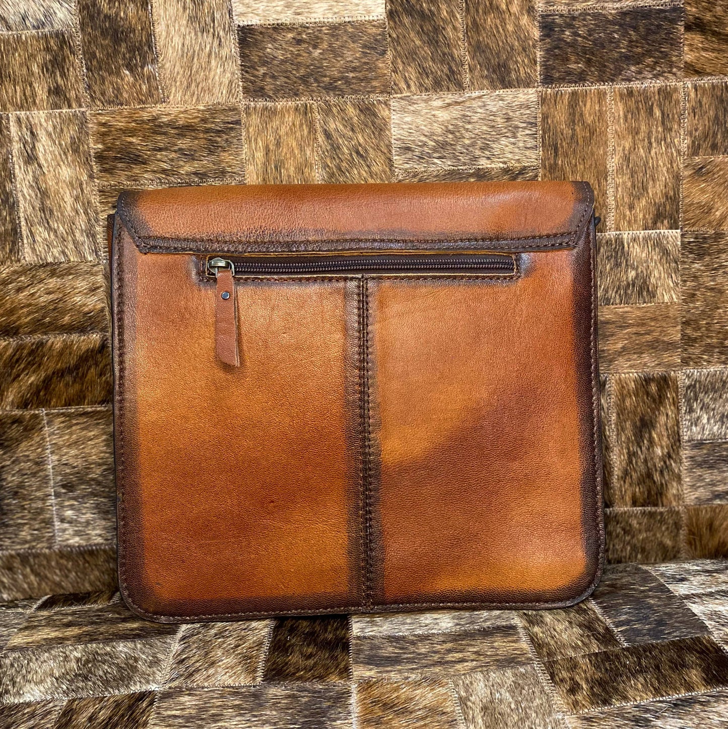 Classic Vintage Leather Crossbody