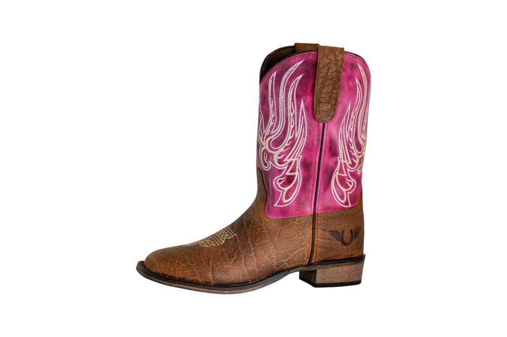 TuffRider Youth Arches Square Toe Western Boot