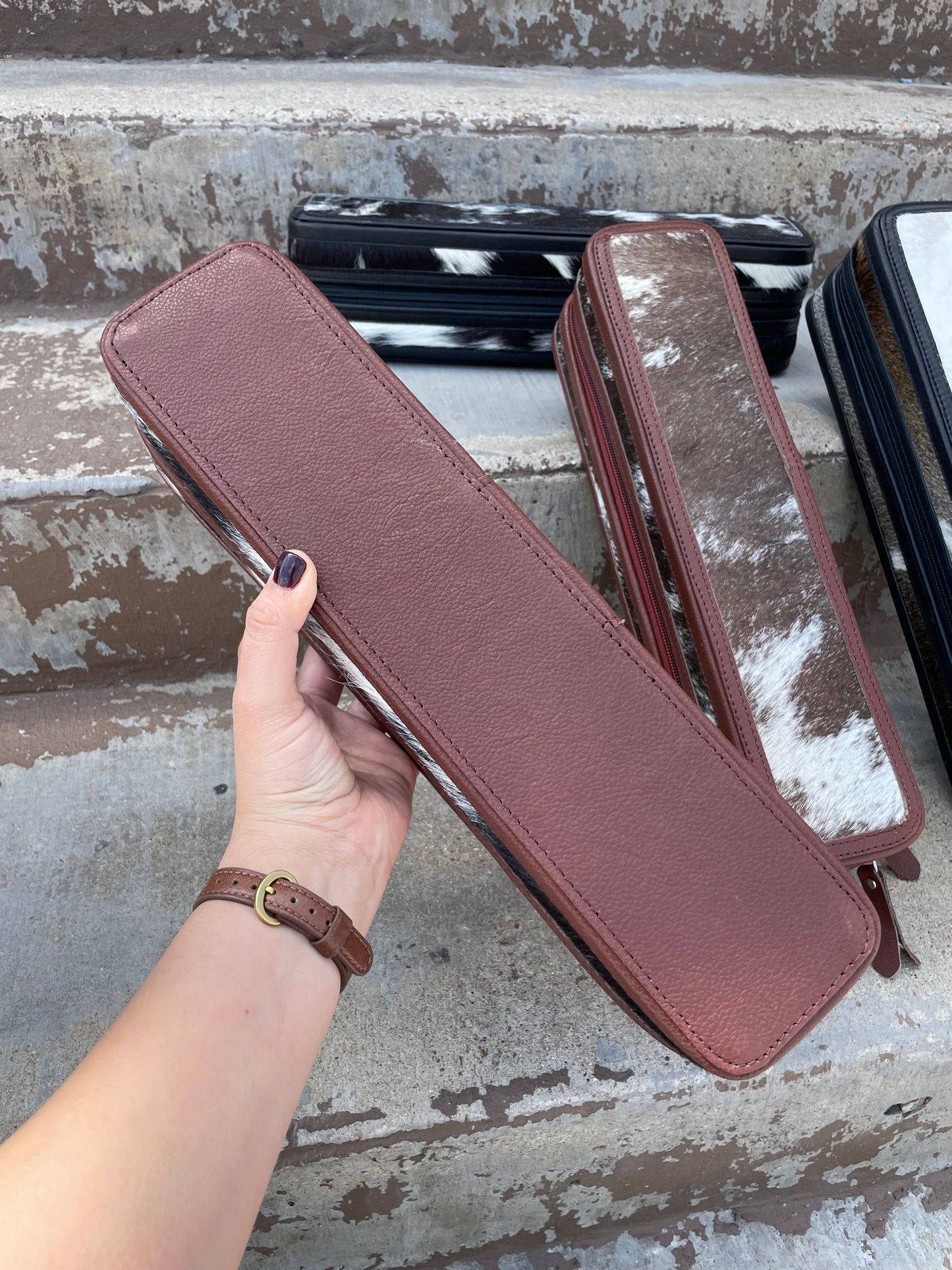 Cowhide Hot Tools Case